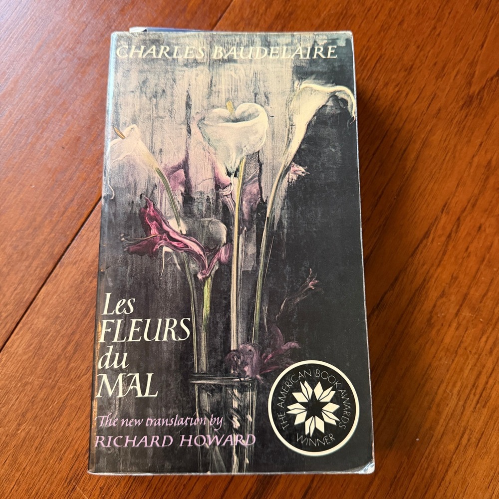 David R Godine Les Fleurs du Mal Baudelaire Richard Howard 1985 Softcover Book